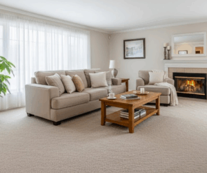 Clean Sofa in cozy living room